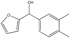 3,4-DIMETHYLPHENYL-(2-FURYL)METHANOL Struktur