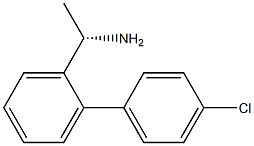 (1S)-1-[2-(4-CHLOROPHENYL)PHENYL]ETHYLAMINE Struktur