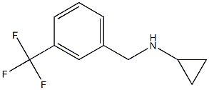 (1S)CYCLOPROPYL[3-(TRIFLUOROMETHYL)PHENYL]METHYLAMINE Struktur