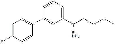 (1S)-1-[3-(4-FLUOROPHENYL)PHENYL]PENTYLAMINE Struktur