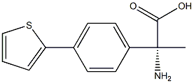 (2R)-2-AMINO-2-(4-(2-THIENYL)PHENYL)PROPANOIC ACID Struktur