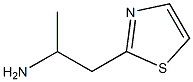 1-METHYL-2-THIAZOL-2-YL-ETHYLAMINE Struktur