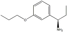 (1R)-1-(3-PROPOXYPHENYL)PROPYLAMINE Struktur