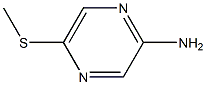 2-AMINO-5-METHYLTHIOPYRAZINE Struktur