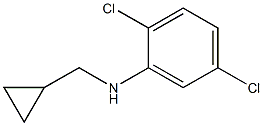 (1R)(2,5-DICHLOROPHENYL)CYCLOPROPYLMETHYLAMINE Struktur