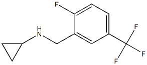 (1S)CYCLOPROPYL[2-FLUORO-5-(TRIFLUOROMETHYL)PHENYL]METHYLAMINE Struktur