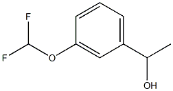 1-[3-(DIFLUOROMETHOXY)PHENYL]ETHANOL Struktur