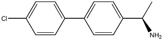 (1R)-1-[4-(4-CHLOROPHENYL)PHENYL]ETHYLAMINE Struktur