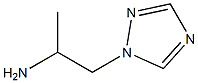 1-METHYL-2-[1,2,4]TRIAZOL-1-YL-ETHYLAMINE Struktur