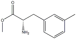 METHYL (2S)-2-AMINO-3-(3-METHYLPHENYL)PROPANOATE Struktur