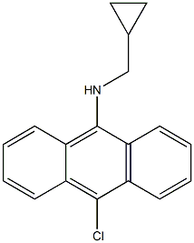 (1S)(10-CHLORO(9-ANTHRYL))CYCLOPROPYLMETHYLAMINE Struktur