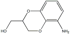 5-AMINO-2-HYDROXYMETHYL-BENZO-1,4-DIOXANE Struktur