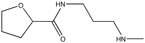 [(3-METHYLAMINO)PROPYL]TETRAHYDRO-2-FURANCARBOXAMIDE Struktur