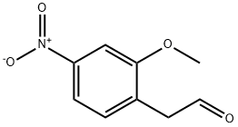 2-(2-METHOXY-4-NITROPHENYL)ACETALDEHYDE Struktur