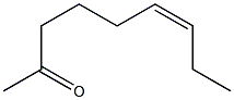 CIS-6-NONEN-2-ONE Struktur