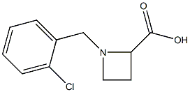 1-(2-CHLORO-BENZYL)-AZETIDINE-2-CARBOXYLIC ACID Struktur