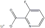 LITHIUM 3-FLUOROPYRIDINE-2-CARBOXYLATE Struktur