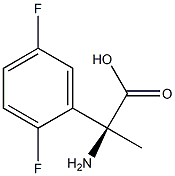 (2S)-2-AMINO-2-(2,5-DIFLUOROPHENYL)PROPANOIC ACID Struktur