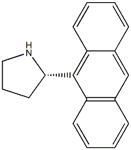 (2S)-2-(9-ANTHRYL)PYRROLIDINE Struktur