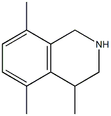 4,5,8-TRIMETHYL-1,2,3,4-TETRAHYDROISOQUINOLINE Struktur