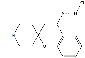 1'-METHYL-3,4-DIHYDROSPIRO[CHROMENE-2,4'-PIPERIDIN]-4-AMINE HYDROCHLORIDE Struktur