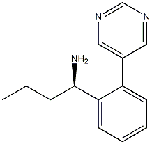 (1R)-1-(2-PYRIMIDIN-5-YLPHENYL)BUTYLAMINE Struktur