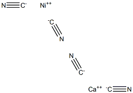 NICKEL CALCIUM CYANIDE Struktur