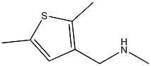 (2,5-DIMETHYL-THIOPHEN-3-YLMETHYL)-METHYL-AMINE Struktur