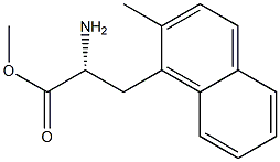 METHYL (2R)-2-AMINO-3-(2-METHYLNAPHTHYL)PROPANOATE Struktur