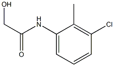 N-(3-CHLORO-2-METHYLPHENYL)-2-HYDROXYACETAMIDE Struktur