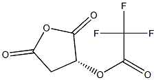 (R)-2-TRIFLUOROACETOXYSUCCINIC ANHYDRIDE Struktur