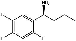 (1S)-1-(2,4,5-TRIFLUOROPHENYL)BUTYLAMINE Struktur