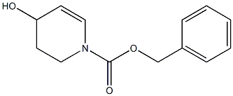 4-HYDROXY-3,4-DIHYDRO-2H-PYRIDINE-1-CARBOXYLIC ACID BENZYL ESTER Struktur