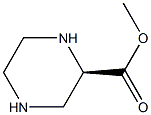 (R)-PIPERAZINE-2-CARBOXYLIC ACID METHYL ESTER Struktur