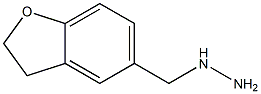 (2,3-DIHYDRO-BENZOFURAN-5-YLMETHYL)-HYDRAZINE Struktur