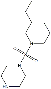 N-BUTYL-N-PROPYLPIPERAZINE-1-SULFONAMIDE Struktur