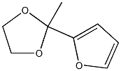 2-FURAN-2-YL-2-METHYL-[1,3]DIOXOLANE Struktur