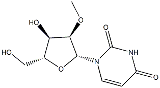 2'-(O-METHYL)-URIDINE, [3H]- Struktur