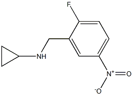 (1S)CYCLOPROPYL(2-FLUORO-5-NITROPHENYL)METHYLAMINE Struktur