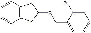 2-BROMOBENZYL-(2-INDANYL)ETHER Struktur