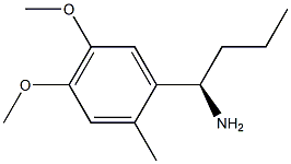 (1R)-1-(4,5-DIMETHOXY-2-METHYLPHENYL)BUTYLAMINE Struktur