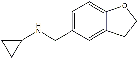 (1R)CYCLOPROPYL-2,3-DIHYDROBENZO[B]FURAN-5-YLMETHYLAMINE Struktur