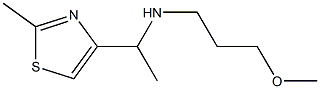 (3-METHOXY-PROPYL)-[1-(2-METHYL-THIAZOL-4-YL)-ETHYL]-AMINE Struktur