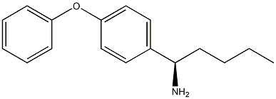 (1R)-1-(4-PHENOXYPHENYL)PENTYLAMINE Struktur