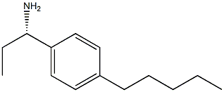 (1S)-1-(4-PENTYLPHENYL)PROPYLAMINE Struktur