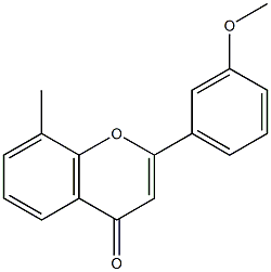 3'-METHOXY-8-METHYLFLAVONE Struktur