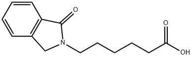 6-(1-OXO-1,3-DIHYDRO-2H-ISOINDOL-2-YL)HEXANOIC ACID Struktur