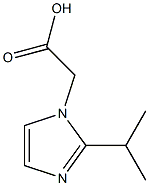 (2-ISOPROPYL-IMIDAZOL-1-YL)-ACETIC ACID Struktur