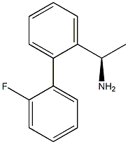 (1R)-1-[2-(2-FLUOROPHENYL)PHENYL]ETHYLAMINE Struktur