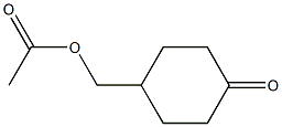 ACETIC ACID 4-OXO-CYCLOHEXYLMETHYL ESTER Struktur